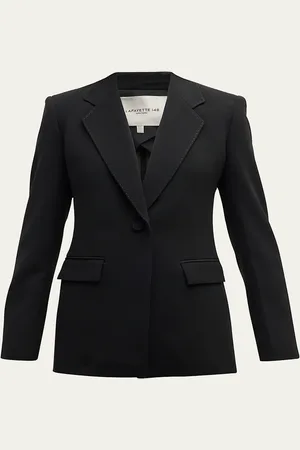 Lafayette 148 New York Holder Single-Button Jacket