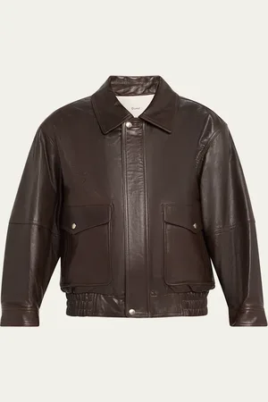 DUNST Vintage-Inspired Blouson Leather Jacket