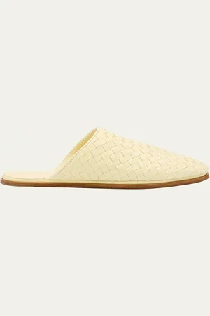 Bottega Veneta Intrecciato Woven Leather Mule Slippers