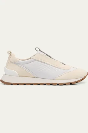 Brunello Cucinelli Monili Laceless Trainer Sneakers