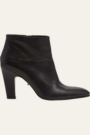 Chloé Eve Leather Zip Ankle Booties