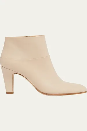 Chloé Eve Leather Zip Ankle Booties