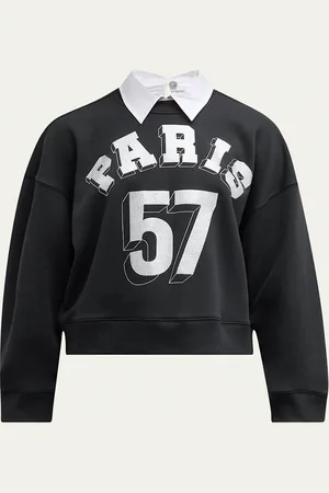 Cinq A Sept Heatset Paris 57 Justina Combo Sweatshirt