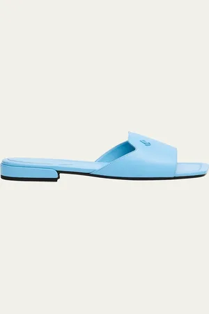 Jimmy Choo Dina Leather Flat Slide Style