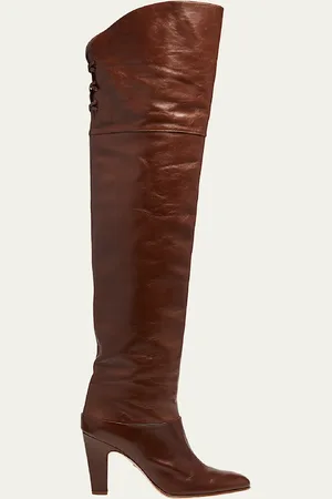 Chloé Eve Leather Over-The-Knee Boots