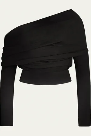 Altuzarra Paxi Off-The-Shoulder Cashmere Sweater