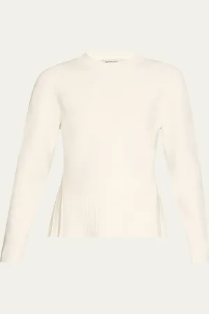 Simkhai Maeve Pleated Sweater