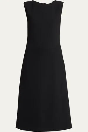 The Row Amor Sleeveless A-Line Midi Dress