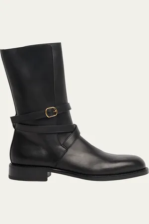 The Row Jodhpur Strappy Boots