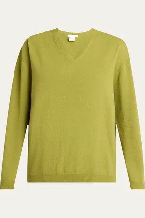 The Row Isaora V-Neck Cashmere Sweater