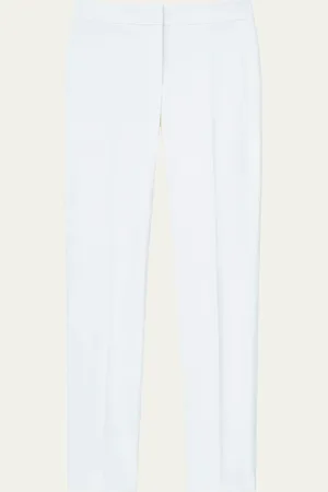 Lafayette 148 New York Manhattan Cropped Stretch Twill Skinny Pants