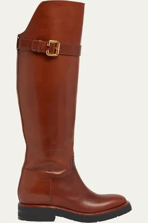 Chloé Coddington Leather Over-The-Knee Riding Boots