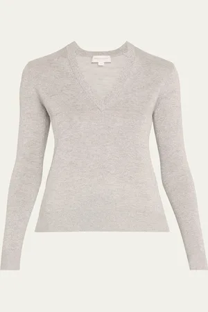 Michael Kors V-Neck Wool Sweater