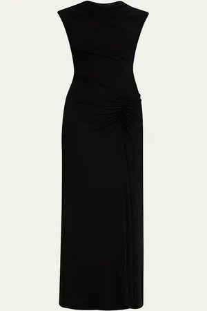 Simkhai Acacia Sleeveless Gathered Midi Dress