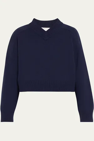 Michael Kors 3-Ply Cashmere Varsity Sweater