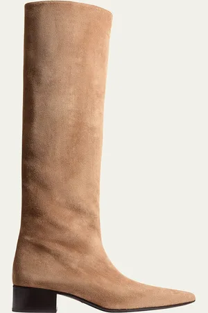 Khaite Andee Suede Knee Boots