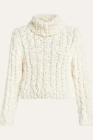 Chloé Cloudy Wool Turtleneck Sweater