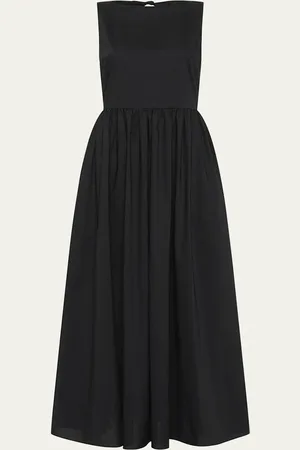 MATTEAU Tie Back Midi Dress