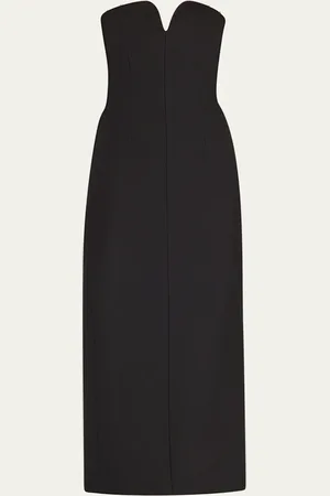 Khaite Yao Strapless Column Maxi Dress