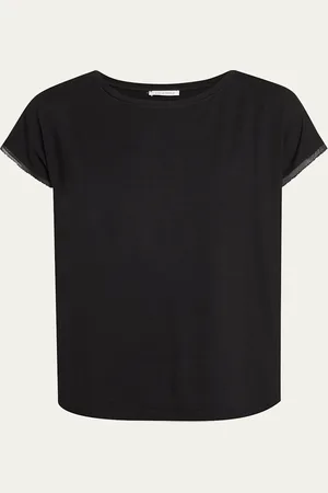 Simone Pérèle Aurore Stretchy Lace-Trim T-Shirt