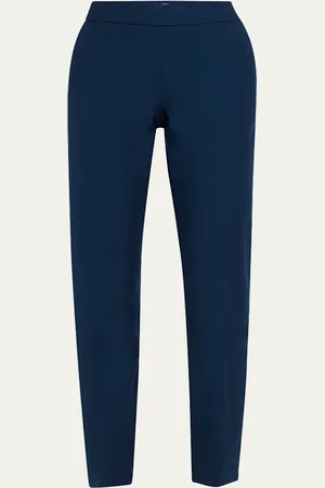 Lafayette 148 New York Manhattan Cropped Stretch Twill Skinny Pants