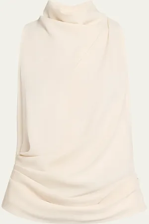 PRABAL GURUNG Draped Halter Top