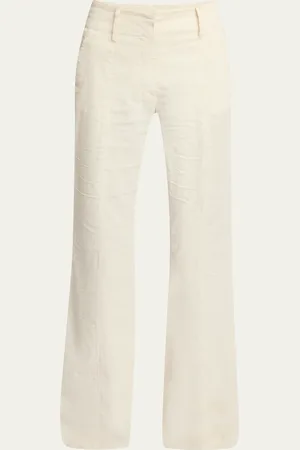 GABRIELA HEARST Ianthe Corduroy Flared Pants