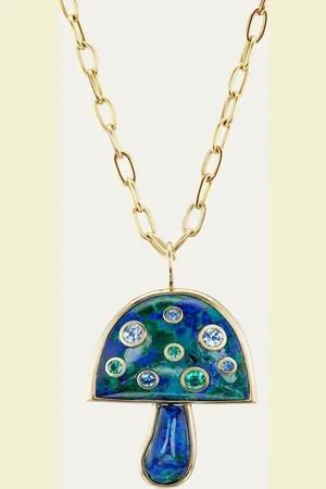 Brent Neale Magic Mushroom Pendant Necklace