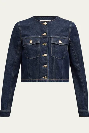 ULLA JOHNSON The Sabine Tailored Denim Jacket
