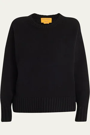 Guest In Residence Cozy Cashmere Crewneck Sweater