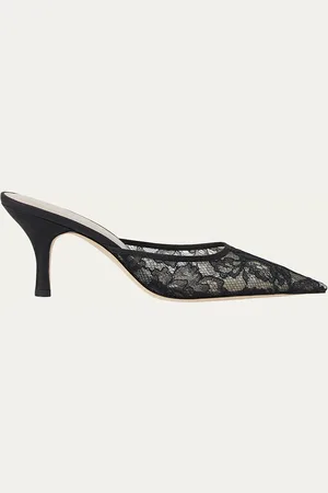 Loeffler Randall Layla Lace Mule Pumps