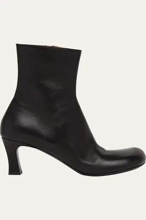 Bottega Veneta Nico Napa Side-Zip Ankle Boots