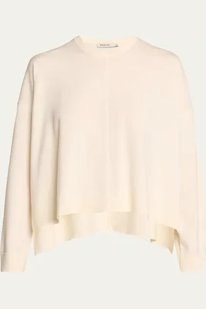 Simkhai Oakland Crewneck Cape Sweater