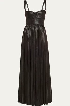 Retrofete Yvonna Metallic Sleeveless Dress