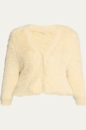 R13 Fuzzy Balloon Cardigan