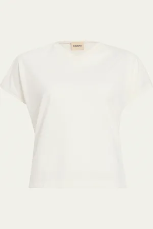 Khaite Devra V-Neck Top