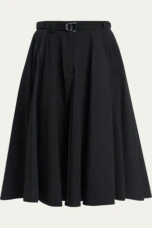 Moncler Nylon Midi Skirt