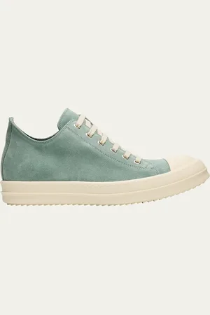 Rick Owens Scarpe Suede Low-Top Sneakers