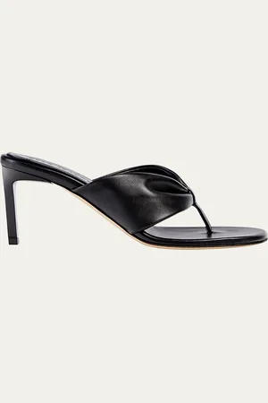 Dear Frances Leather Wrap Sandals