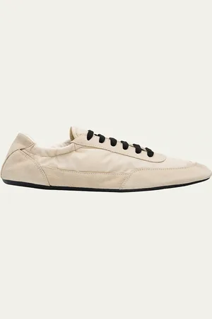 Prada Low-Top Suede Sneakers