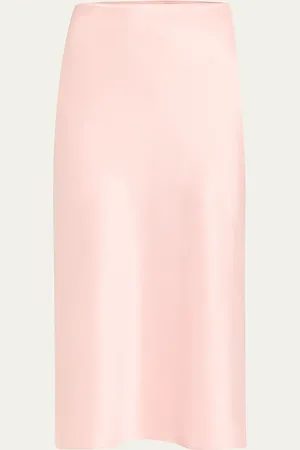 ALICE+OLIVIA Maeve Mid-Length Slip Skirt
