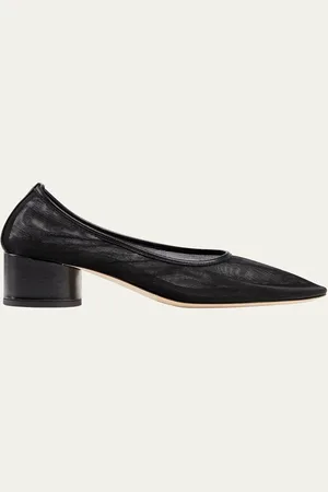 Dear Frances Balla Mesh Ballerina Pumps