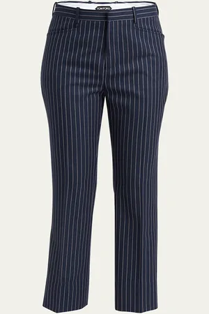 Tom Ford Pinstripe Wool Trousers
