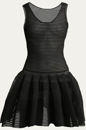 Alaïa Crinoline Flared Mini Dress