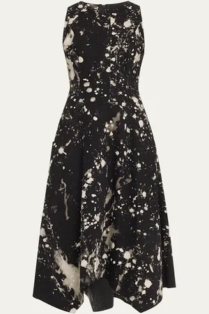 Jason Wu Painters Twill Handkerchief Midi Dress