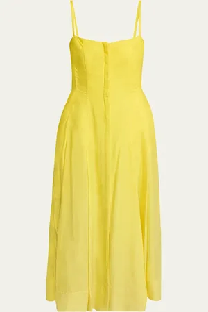 GABRIELA HEARST Magritte Cashmere Midi Dress
