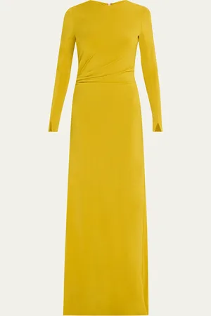 Jason Wu Jersey Gown With Side Waist Pleating