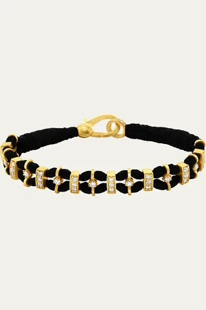 JIA JIA 14K Yellow Diamond Woven Bracelet