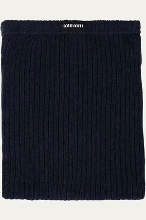 Miu Miu Ribbed Knit Tights