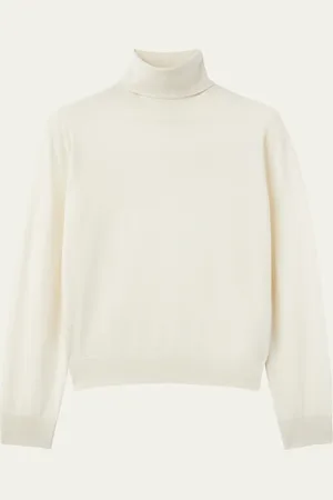 Loro Piana Jubilee GG 18 Light Turtleneck Cashmere Sweater